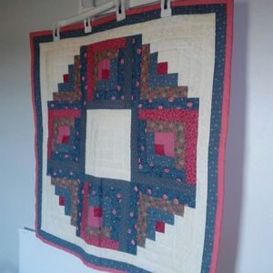 Quilted Lap Blanket or Wall Hanger 26x26